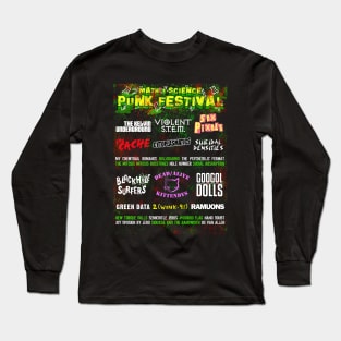 Math & Science Punk Rock Music Festival Long Sleeve T-Shirt